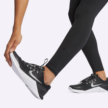 Load image into Gallery viewer, Nike - One Luxe - Women's Mid-Rise Tights - BLACK/CLEAR