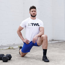 Load image into Gallery viewer, The WOD Life - Men's Classics Flux T-Shirt - White/Black