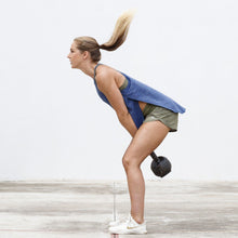 Load image into Gallery viewer, The WOD Life - Women's Featherweave Singlet - Surf Blue Marle