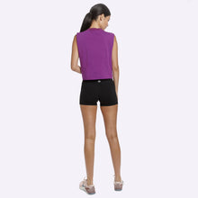 Load image into Gallery viewer, The WOD Life - Women's Classics Slash Crop Tank - Ultra Violet
