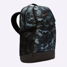 Load image into Gallery viewer, Nike - Brasilia 9.0 Printed Training Backpack - Medium - LIGHT SMOKE GREY/BLACK/METALLIC COOL GREY
