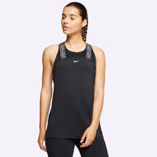 Load image into Gallery viewer, Nike - Pro Dri-FIT Women&#39;s Graphic Tank - BLACK/WHITE
