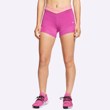 Load image into Gallery viewer, Nike - Pro Women&#39;s 3inch Training Shorts - FIRE PINK/WASHED CORAL
