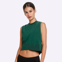 Load image into Gallery viewer, The WOD Life - Women's Classics Slash Crop Tank - Jungle
