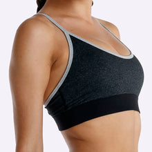 Load image into Gallery viewer, The WOD Life - Women's Swift Bra - Charcoal/Black
